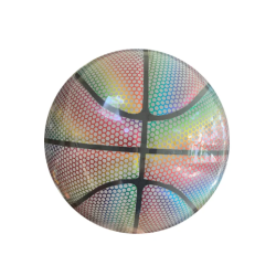 Holographic Glow Basketball In The Dark