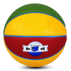 Indoor basketball wholesale custom colored rubber balls